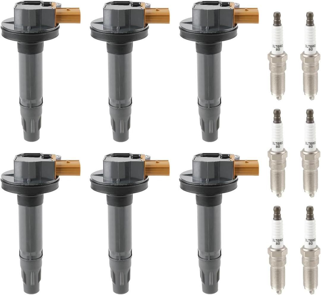 UF646 Ignition Coil Spark Plug Fit for Ford Explorer Expedition Flex F150 Taurus Transit 150 250 350 HD Police Interceptor Sedan Utility for Lincoln MKS MKT Navigator 2011-2020