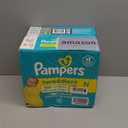 Pampers Swaddlers Diapers, Size 0 (up to 10 lbs), 140 Count, Absorbent, Keeps Baby Dry and Comfortable, Skin Safe Disposable Baby Diaper (Packaging May Vary) (Newborn)