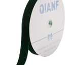 Vintage Hunter Green Velvet Ribbon, 1 Inch X 25Yd