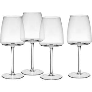 Mikasa Cora Set Of 4 White Wine Glasses, 13 Ounces