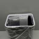 Yatmung Touchless Bathroom Trash Can - 2.5 Gallon Smart Trash Can Sensor Motion - Skinny Trash Bin with Lid - Electric, Narrow, Plastic, Auto Open - Small Slim Automatic Garbage Can (Black)