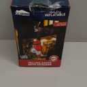 Joiedomi Hanging Christmas Inflatables Decoration, Christmas Inflatable Reindeer and Climbing Santa, Blow Up Santa with Build-in LED for Xmas Party Indoor, Outdoor, Yard, Garden, Lawn Decor