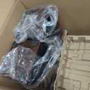 10 in 1 Record Player with External Speakers,3 Speed Bluetooth Turntable Vinyl Player with CD/Cassette Play,AM/FM Radio, USB/SD Playback,Aux-in/RCA Line Out