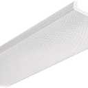 Lithonia Lighting 4 Foot Replacement Acrylic Diffuser Lens, Clear Prismatic Replacement Cover for 48-Inch LB Series Narrow Body Curved Wraparound Ceiling Light Fixture for Shop Lights