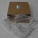 Corrugated Suction Cup Storage Holder Corner Shower Caddy Large Organizer Bathroom Shelf Clear Acrylic Shower Tray Shelves Inside Floating Shower Wall Shelf Bath Basket Rack Heavy Duty (Corner-Clear)