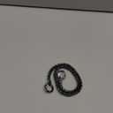 Black Dog Chain Collar 11mm/15mm/19mm Cuban Link Chain Dog Collar Chew Proof Dog Chain Collar Walking Training for Small Medium Large Dogs 12-26inch(11mm,18inch)