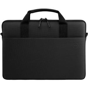 Dell 11-14 EcoLoop Pro Sleeve - CV5423 - Organizer, Front Zippered Pocket, Weather-resistant, Luggage Pass Through, Padded Carry Handles, Detachable Shoulder Strap, Nylex Lining Material - Black