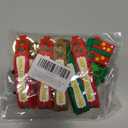 5Pcs 3D Santa Claus Keychain,Xmas Keyrings,Christmas Keychain Ornaments Santa Claus,A Must Have Fashionable Acc essory for This Christmas Season