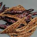 Bememo 40 Pieces Soft Curlers Hair Rollers Overnight Heatless Pillow Rollers for Hair Satin Sponge Curlers to Sleep in No Heat for Long Short Styling Tools(Leopard)