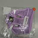 EcoBark Step in Dog Harness - Eco-Friendly Dog Harnesses - Reflective and Adjustable Body Halter Vest - Soft Mesh Toy Breed Harness (Lavender) (Medium-11 to 17 lbs-Chest Up to 16 in (Pack of 1))