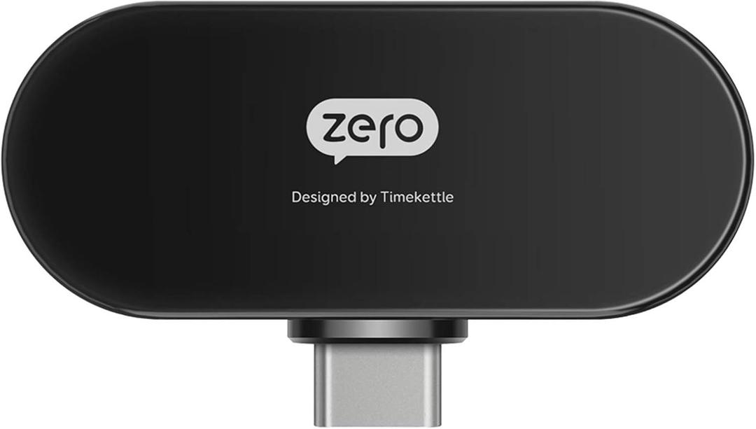 Timekettle Zero Language Translator Device – Supports 40 Languages & 93 Accents Mini Size Voice Translator & Voice Recorder for Traveling Learning for Android System Only