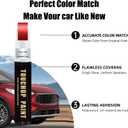 Race Red(PQ/M7236) Car Paint Touch Up Pen Compatible with Ford, 2-In-1 Color Accurate Touch Up Car Scratch Repair Paint Match Ford Series Premium Automotive Scratch Remover for Nicks & Chips Repair, 0.4 Fl Oz (EXP 10/23/26)