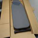 Ironing Board, Compact and Space Saver,Size 13 x 43, Metal Construction Ironing Boards with Extra Thick Heavy Duty Padded, Stable Structure,Skid Feet, Premium Iron Board,Grey (Gray)