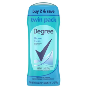 Degree Men Original Protection Antiperspirant Deodorant Sport Twin Pack 48-Hour Sweat & Odor Protection Antiperspirant For Men 2.7 oz