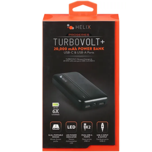 Helix TurboVolt+ 20,000mAh Power Bank (ETHPB20N)