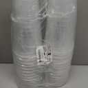 Golden Apple Cup series, 40oz Clear Plastic cups with Flat lids X hole 25sets, BPA Free
