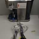 Spacekey Espresso Machine 20 Bar, 1350W Expresso Coffee Machines with Milk Frother, Compact Stainless Steel Espresso Maker with 39oz Removable Water Tank for Cappuccino, Latte, Americano, Silver