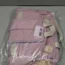 Thanps Kawaii Backpack for Girls, Cute Aesthetic Backpack with Pin Accessories Plush Pendant for School Girl Bookbag (Pink)