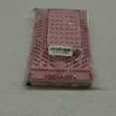 Plastic Baskets for Desk Organizing, Drawer Organizer, 2 Medium+2 Small Durable Folding Storage Crate for Home Kitchen Classroom Office Bedroom and Bathroom (Pink)