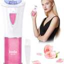 Glabrouse Skin Epilator, 2025 New Glabrouse Skin Hair Remover for Women with LED, Smooth Glide for Women Facial Hair, Glabrouse Skin epilator for face/Lip/Arm/Bikini Area/Leg/Armpit