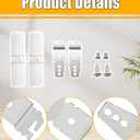Granite Countertop Dishwasher Bracket Kit Compatible with Whirlpool Kenmore KitchenAid and More, Replaces WP8269145 AP6012289 PS11745496 etc.