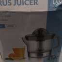 LEBENLANG Orange Juicer Electric - 2 cones & BPA-free I High juice yield & Large Volume I 24oz Lemon Juicer Squeezer I Electric Citrus Juicer Orange Juice Press Juicers Exprimidor De Naranjas Limones