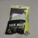 TiCK MiTT Green Tick Removal Glove: Gently Remove Ticks from Humans & Pets - Chemical-Free, Durable, Portable, Easy to Use Tick Management Tool for Outdoor Adventures & Everyday Use