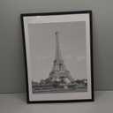 upsimples 18x24 Picture Frame, Display Pictures 16x20 with Mat or 18 x 24 Without, Wall Hanging Poster Frames, Black, 1 Pack