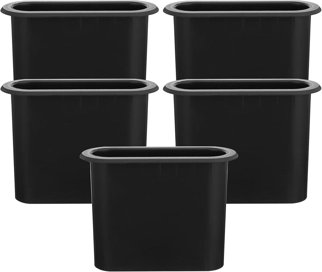 Milisten Speaker Port Tubes 5-Pack 5.07X1.96X3.74 Inch Audio Blower Air Vents for Home Car Speaker Bass Reflex Noise Reduction and Turbulence Control