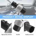 1PCS Air Conditioner Pressure Switch Sensor,Air Conditioner Pressure Switch,Brake Pressuring Switch Sensor,Used for Vehicle Systems and Climate Control,Ideal for Mechanic and Car Owners