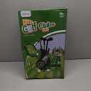 Liberry Toddler Golf Set for Ages 2 3 4 Boys Girls, Kids Golf Cart with Putting Mat & Cornhole Board, Outdoor Indoor Sports Toys Birthday Gifts, Black