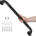 Black Grab Bar 24 Inch, Grab Bar for Bathtub and Shower