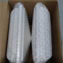 Sasylvia 2 Pcs 5 x 5 Inch Vinyl Fence Post Caps (Actual 5x5), White PVC England Style Cap Top Pyramid Square Waterproof UV Resistant Decorative Vinyl Fence Post Caps