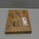 Window Box Brackets, Adjustable Planter Box Brackets, Heavy Duty Iron Flower Box Brackets for Railings, with Enhanced Bottom Support - Perfect for Balconies, Fences, and Gardens (4 Pack)