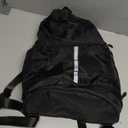 PinCute Drawstring Gym Bag for Men/Women - Mesh Beach Swim Bags Sports Backpack with Wet Pocket&Shoe Compartment, Lightweight (Black)