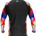 Sanabul Funk Strike Long Sleeve Compression Training Rash Guard for MMA BJJ Wrestling (XX-Large, Classic Swirl)