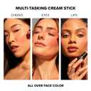Nudestix Sunkissed Blush & Bronze 3-Piece Mini Kit Matte Cream Makeup Sticks for Cheeks, Eyes & Lips | Includes Sunkissed Shade, Travel-Friendly & Vegan | Limited Edition Glow Set