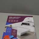 Peel and Stick Backsplash Tile for Kitchen Wall, 12 x 12 Stick On Backsplash Bundle Set with Wallpaper Smoothing Tool Kits for Kitchen or Bathroom with 3D Glass Tile Looks (20-sheet Pack, Classy White)