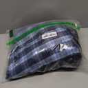 Real Essentials 3 Pack: Men's Soft Cotton Flannel Pajama Pants PJ Lounge Bottoms Elastic Waist Pockets (Big and Tall) L