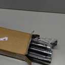 Curtain Rods for Windows 66 to 120 Inches, Adjustable 1 Inch Black Curtain Rod for Outdoor Indoor, Modern Heavy Duty Drapery Rod, Ceiling Mounted Room Divider, All Metal, Easy Install