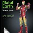 Metal Earth Premium Series Marvel Iron Man Mark LXXXV 3D Metal Model Kit Bundle with Tweezers Fascinations
