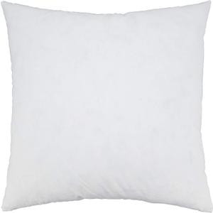 SARO LIFESTYLE Down Feather Pillow Insert, White, 27"x27"