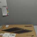 FACHNUO 2FT Wheelchair Ramp for Threshold 2-6 inches, Safe Use at Night Portable Threshold Ramps for Doorways, 800LBS Capacity, Non-Slip Durable Aluminum Alloy Folding Handicap Ramp for Home Steps