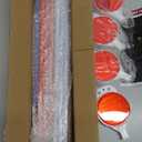 Driveway Markers, Double Sided Reflective Driveway Markers Highly Visible, 48 Inch Metal Snow Stake for Snow Plowing Markers, Parking Lots, Walkways, Yard Mailbox (4 Pack)