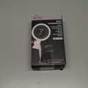 SCIAN Palm Style Aneroid Sphygmomanometer with European Cuff 8.7-16.5", Manual Blood Pressure Cuff with Carrying Bag for for Nurse Doctor Senior Adult, Black Color