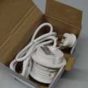 2.5 inch Power Grommet,20W USB-C Charging,1 Outlet with 2 USB C,1 USB Port,Furniture Flush Mount for Desktop,Recessed Power Strip,Workspace Essential Desk Outlet (White, 6 FT)