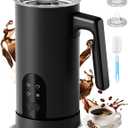 Torlaist Electric Milk Frother, 4-in-1 Automatic Milk Steamer & Foamer 11.8oz/350ml, Automatic Hot and Cold Foam Maker and Milk Warmer for Latte, Cappuccino, Matcha, Hot Chocolate