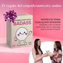 2 x Badass Affirmation Cards  106 Empowering Daily Motivational Cards for Women | Perfect for Confidence, Self-Love & Personal Growth | Ideal for Women on a Self-Improvement Journey (ESP)