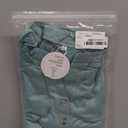 ANRABESS Womens Short Sleeve Henley Tops V Neck Dressy Casual Blouses Summer Trendy Tee Shirts 2026 Vacation Fashion Clothes (X-Large, Cadet Blue)