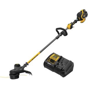 DEWALT FLEXVOLT 60V MAX* String Trimmer, Brushless, Two Speed, 15-Inch, 3-Ah Battery (DCST970X1)